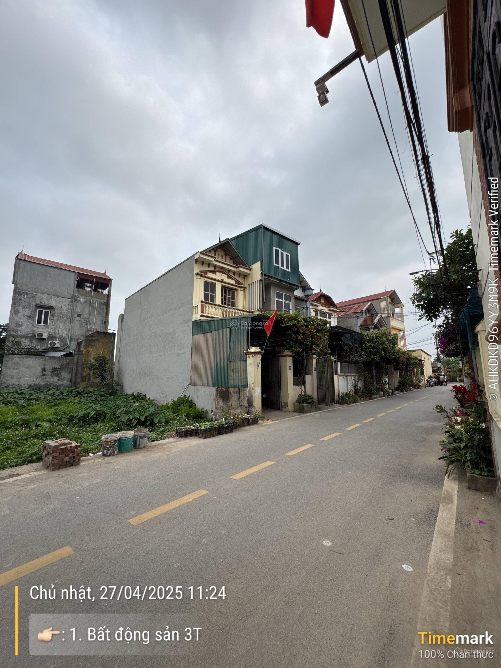 Bán đất ở 128m trung tâm xã Đan Phượng gần trường học, ô tô tránh, sổ đỏ