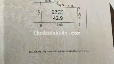 Bán Đất tại Hải Bối, Đông Anh, Hà Nội, 4tỷ dt 43 m2, ngõ vào rộng 3,5m