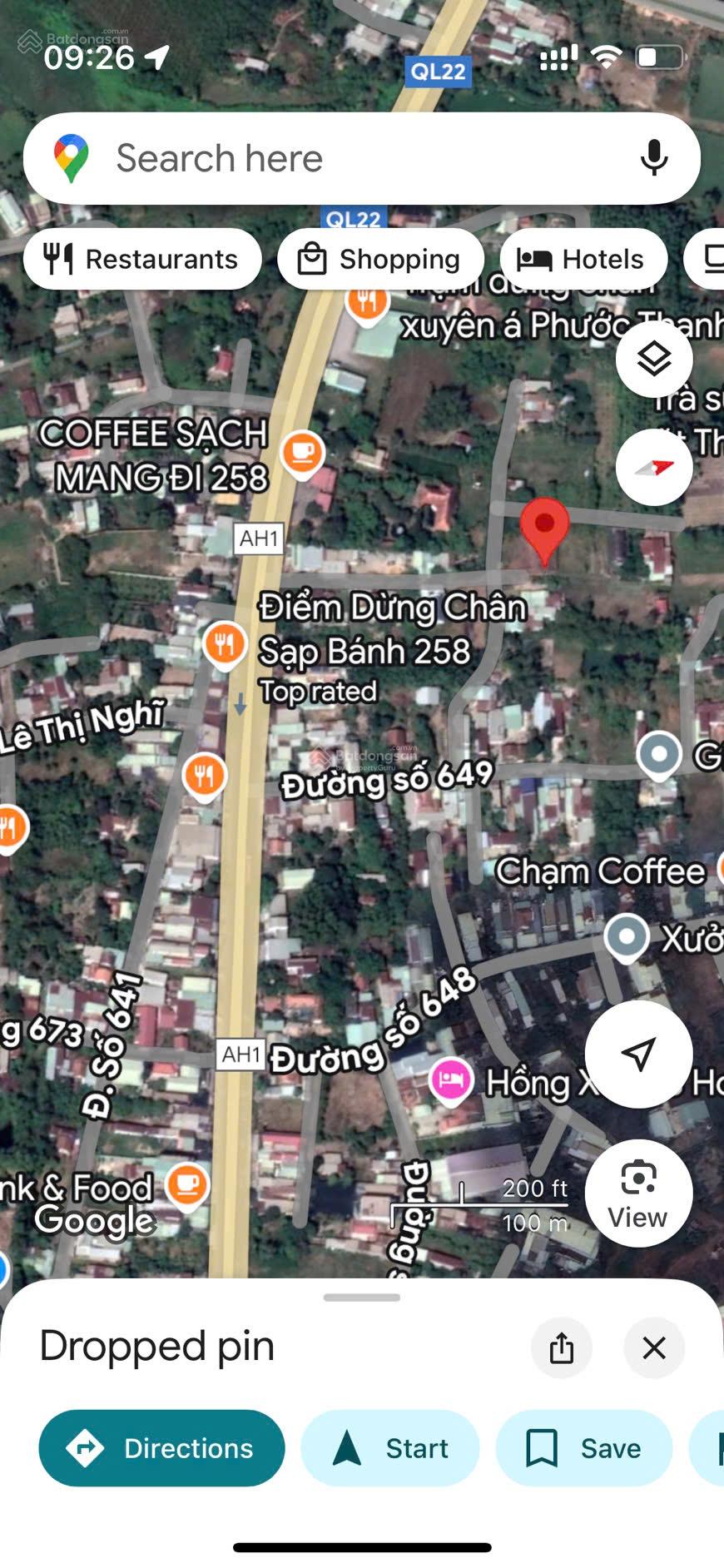 Chủ kẹt tiền cần bán lô đất đẹp Phước Thạnh - Củ Chi, gần chợ Phước Thạnh