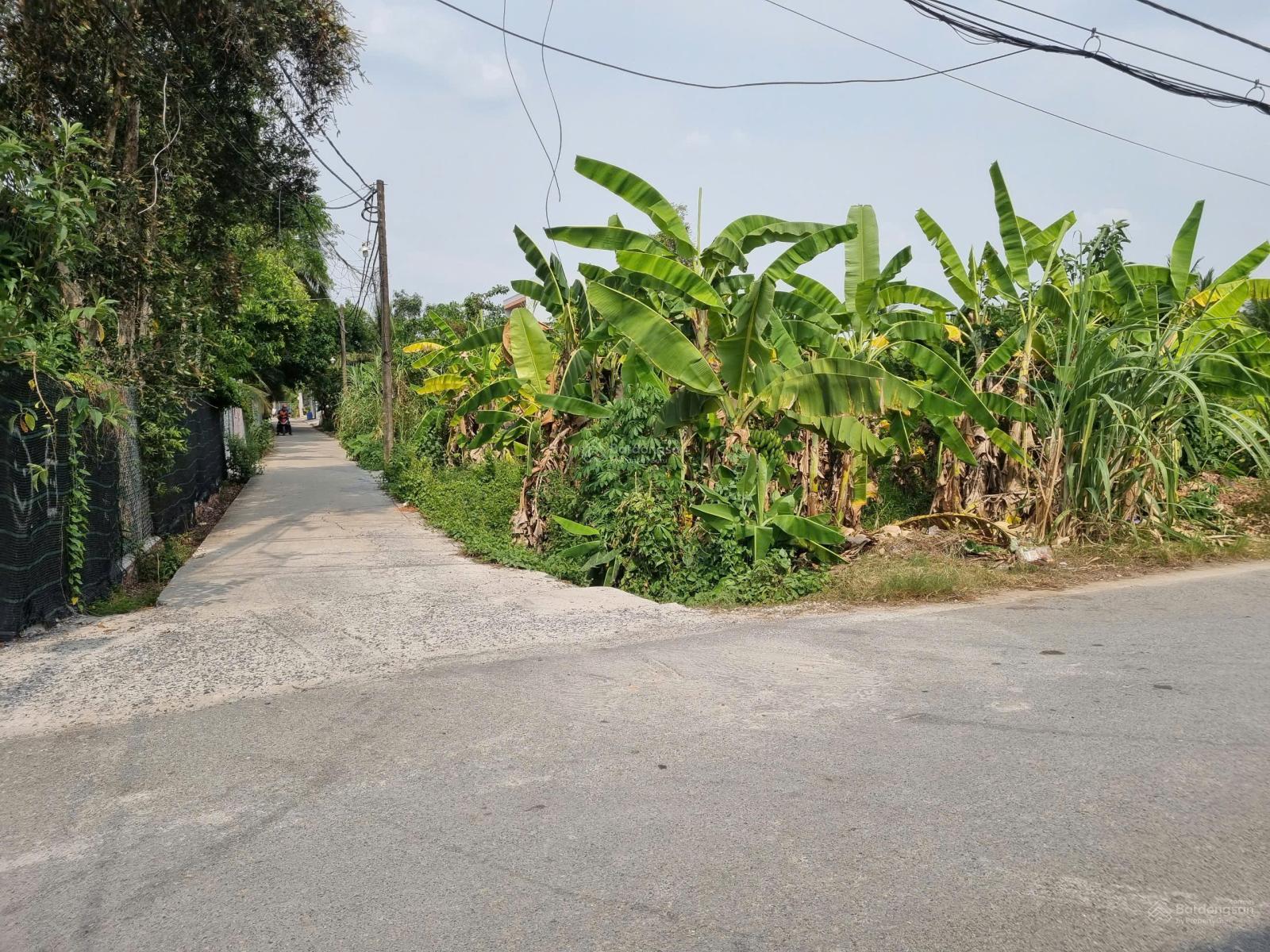 Đất thổ cư góc 2MT nhựa Nhị Bình 12, 25x35m cách sông Sài Gòn 200m