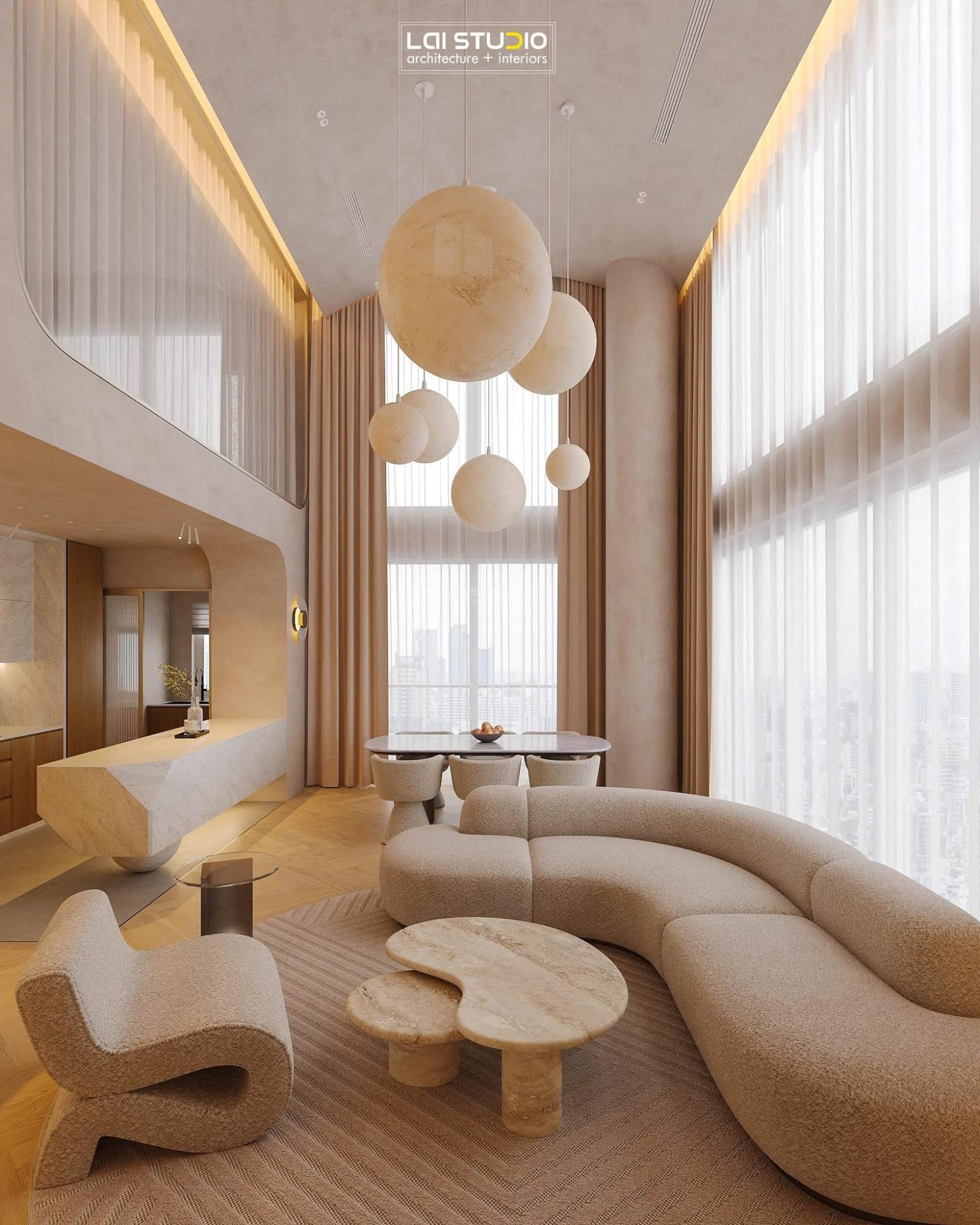 Siêu phẩm Duplex - Zeit River Thủ Thiêm view sông SG Bitexco Q1 và L81 DT 215.71m2