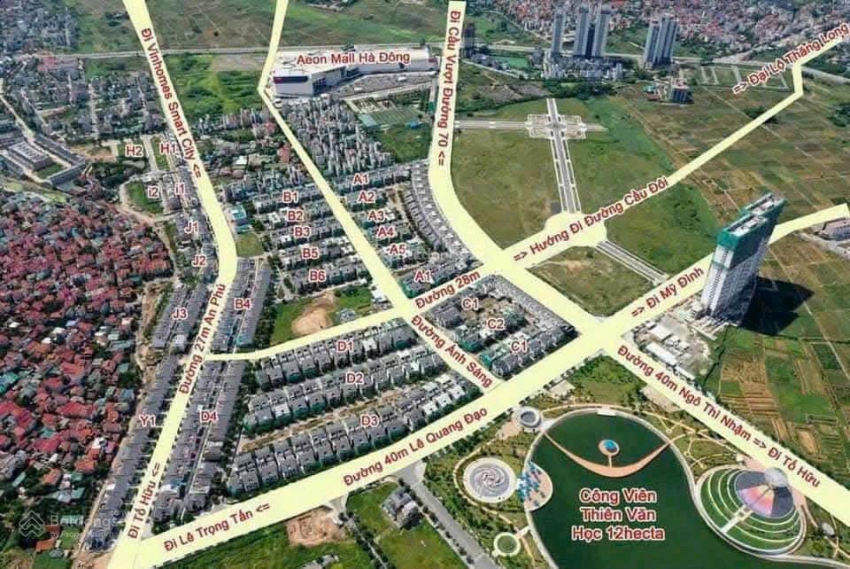 Bán gấp 150m2 đất mặt đường Lê Quang Đạo kéo dài mt 12m, kinh doanh, xây tòa nhà đều đẹp