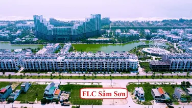 Bán gấp LK 5 tầng giá sốc 4.8 tỷ, gần biển, khu đô thị FLC Sầm Sơn, Thanh Hóa, đầu tư là thắng