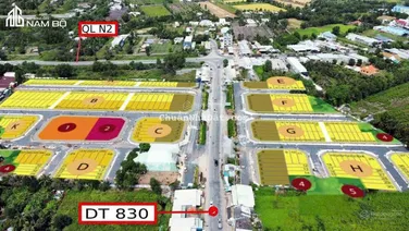 Bán lỗ 650 triệu! Siêu phẩm nền đẹp 72m2 tại An Nông 5 Rose Mall, Đức Hòa. Vị trí vàng. Sổ riêng