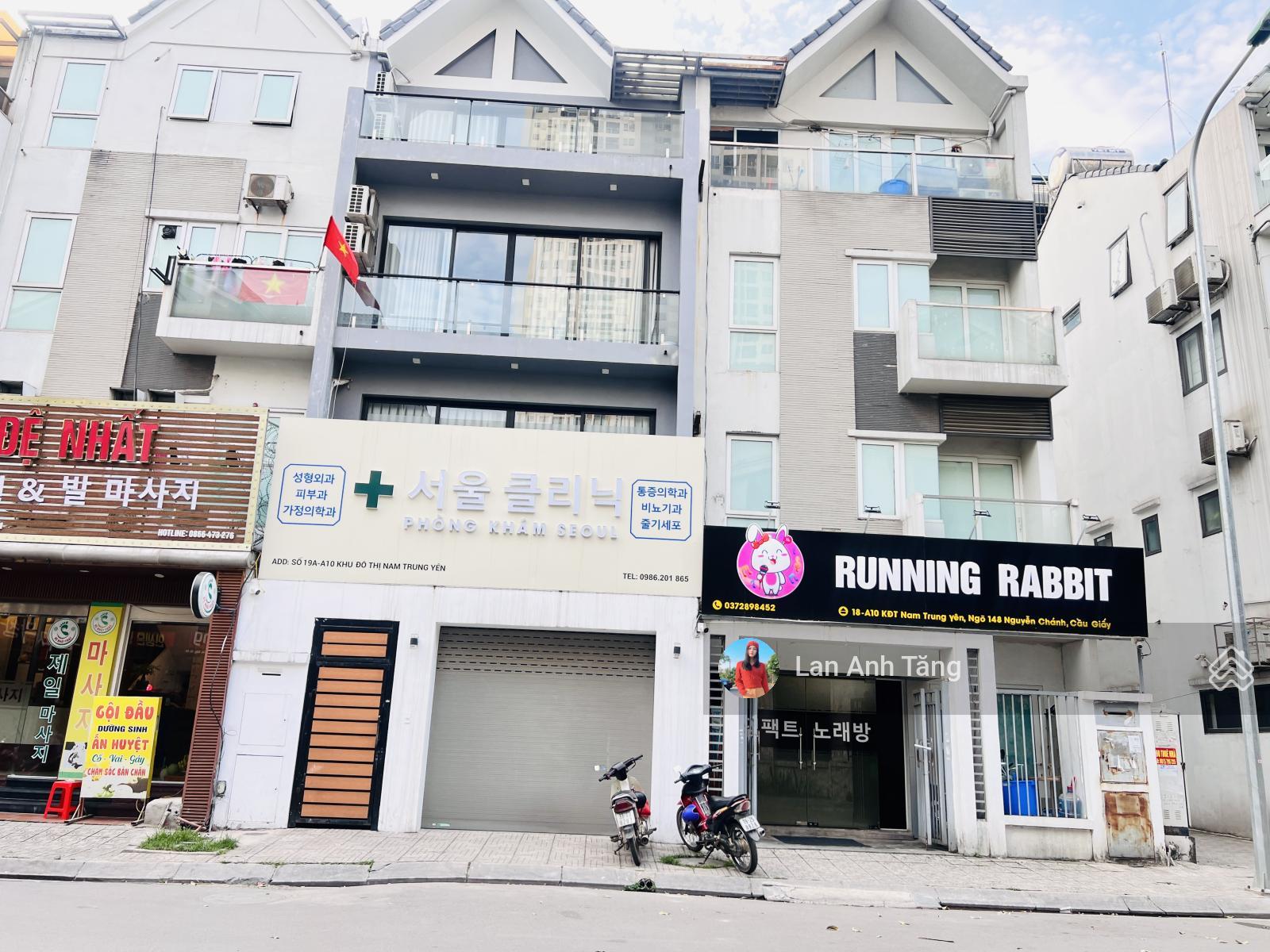 Cho thuê nhà phân lô khu đô thị Nam Trung Yên 75m2, mặt tiền 6m, giá 20 triệu/ tầng
