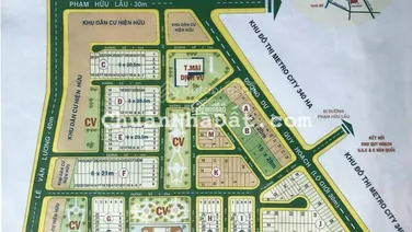 KDC Thanh Nhựt liền kề GS Metro City. Phù hợp mua đầu tư hoặc xây dựng ở ngay