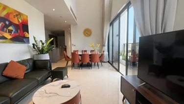 Cho thuê 4 phòng ngủ, thông tầng tại The Marq quận 1, DT 145m2, NT cao cấp, giá 77 triệu /tháng