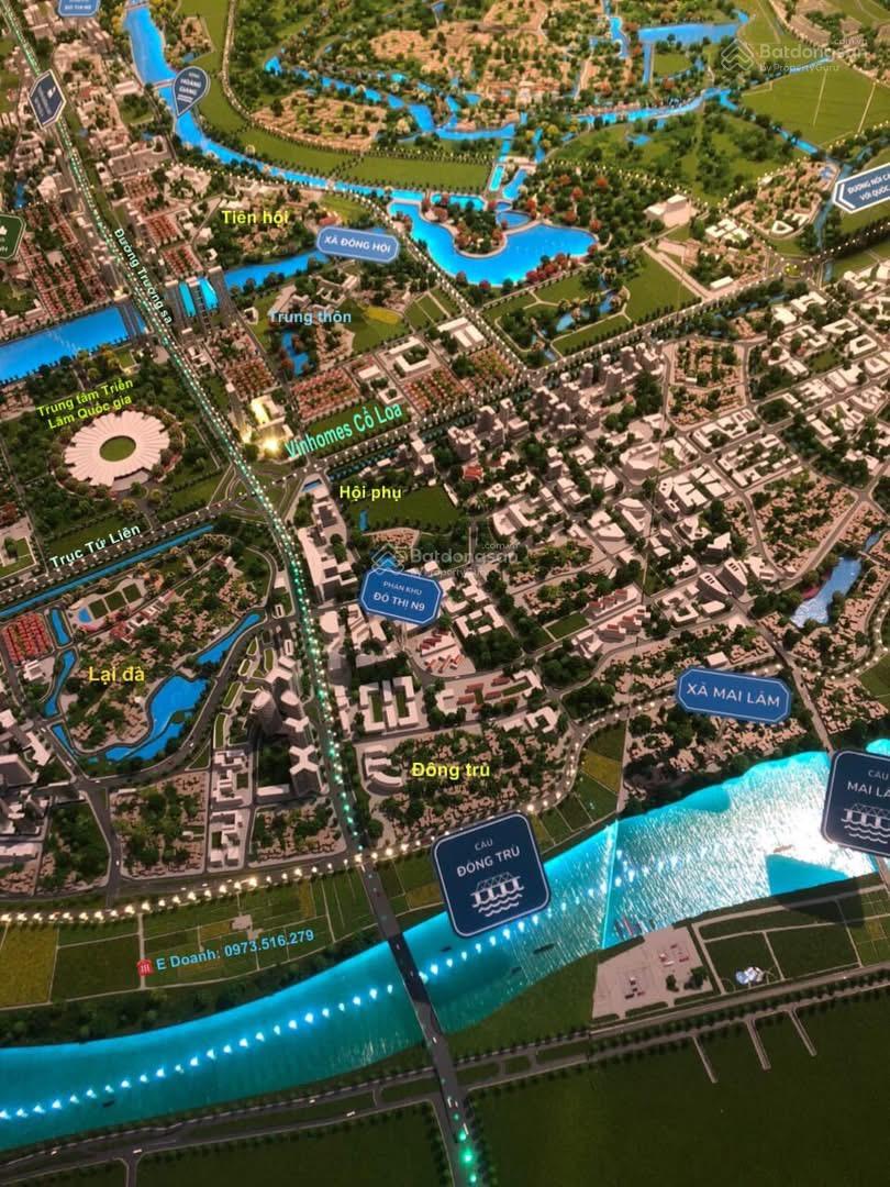 Giảm sâu Bán gấp 80m2 đất thổ cư Mai Lâm Đông Anh MT gần 9m cách Cầu Tứ Liên 500m giá rẻ nhất khu