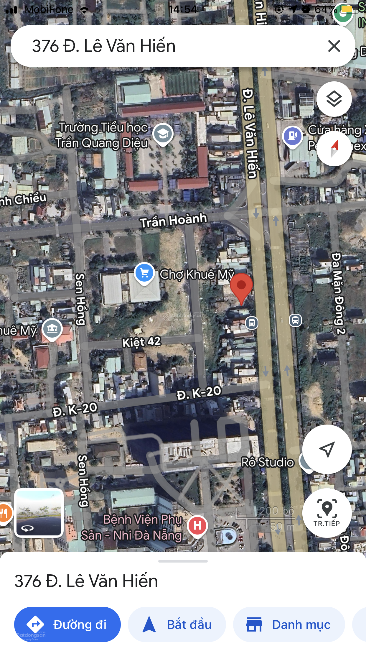 Mặt tiền Lê Văn Hiến, gần Trần Hoành, vị trí vàng để đầu tư mọi lĩnh vực