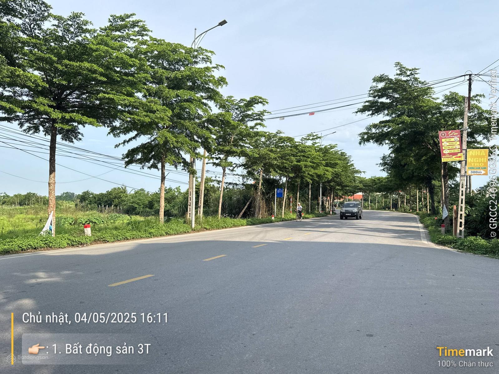 Bán 100m đất 2 mặt tiền đường tỉnh lộ 417 Trung tâm huyện Đan Phượng, đường ô tô tránh