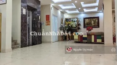 Bán toà nhà VP hạng A 6 tầng thang máy Tam Trinh 154.4m2 - 68 tỷ - ô tô chạy vòng quanh