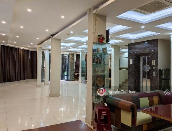 Bán toà nhà VP hạng A 6 tầng thang máy Tam Trinh 154.4m2 - 68 tỷ - ô tô chạy vòng quanh