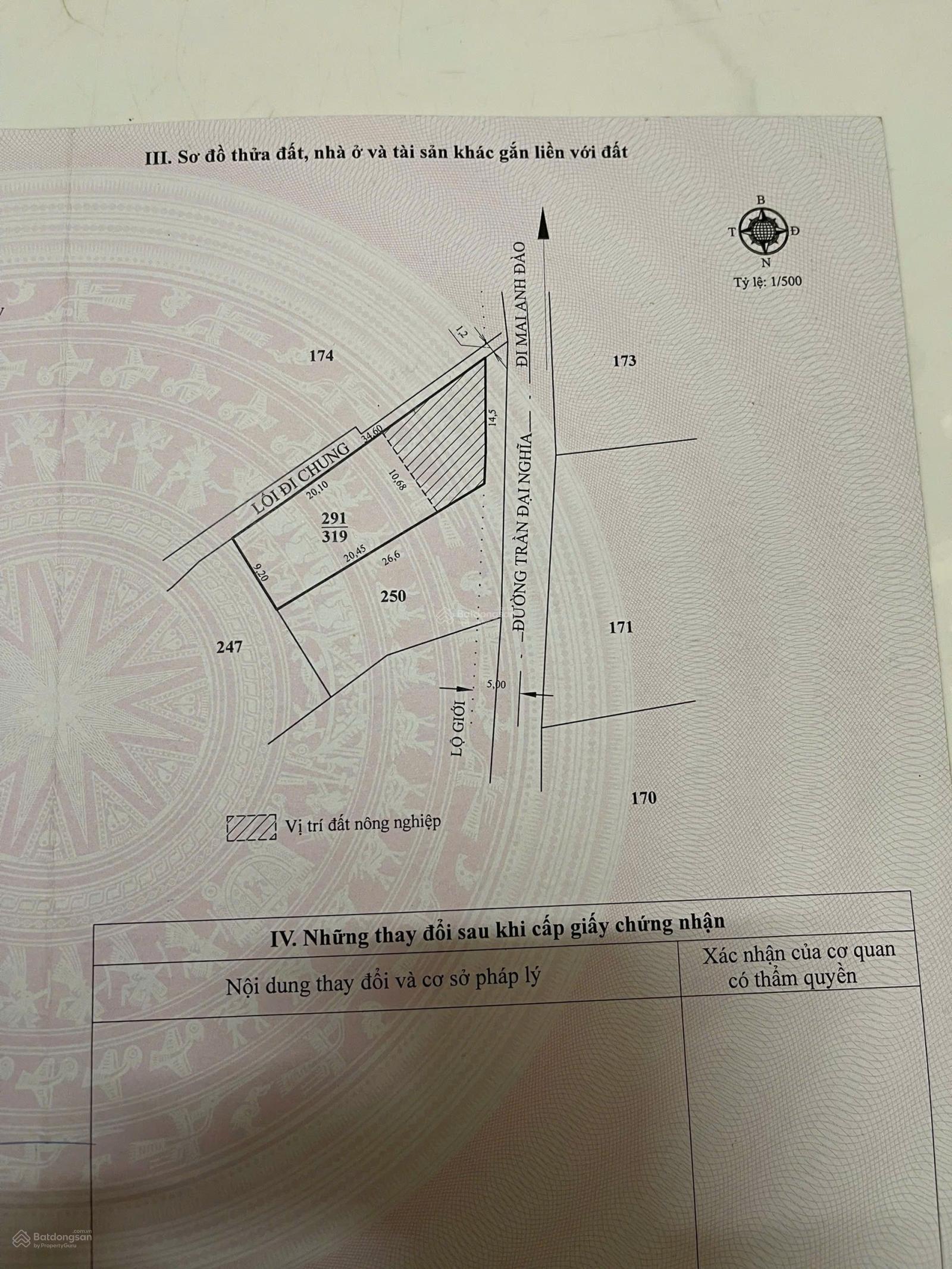 Bán Đất 2 mặt tiền đường Trần Đại Nghĩa, 15 tỷ, 319m2, đẹp, nhiều tiện ích