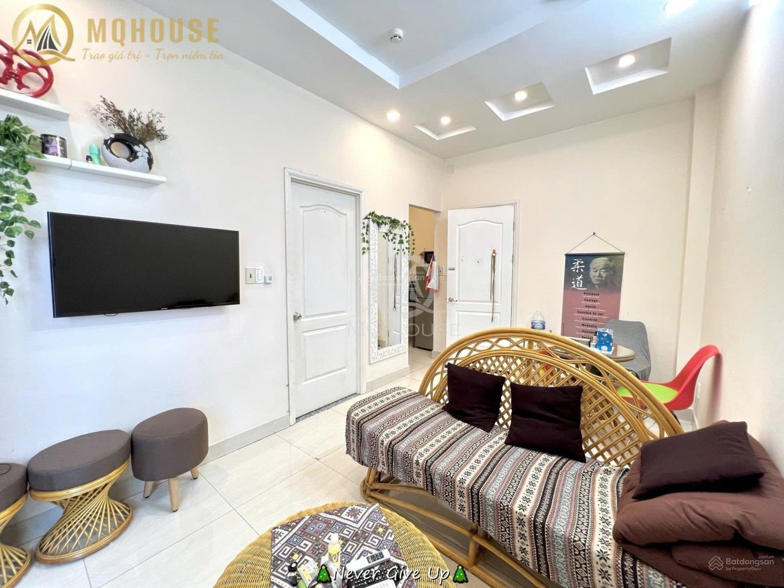 Cho Thuê Căn Hộ Quận Bình Thạnh_1 Phòng Ngủ Ban Công Ngay Đường Trường Sa Siêu Thoáng Và Gió Mát