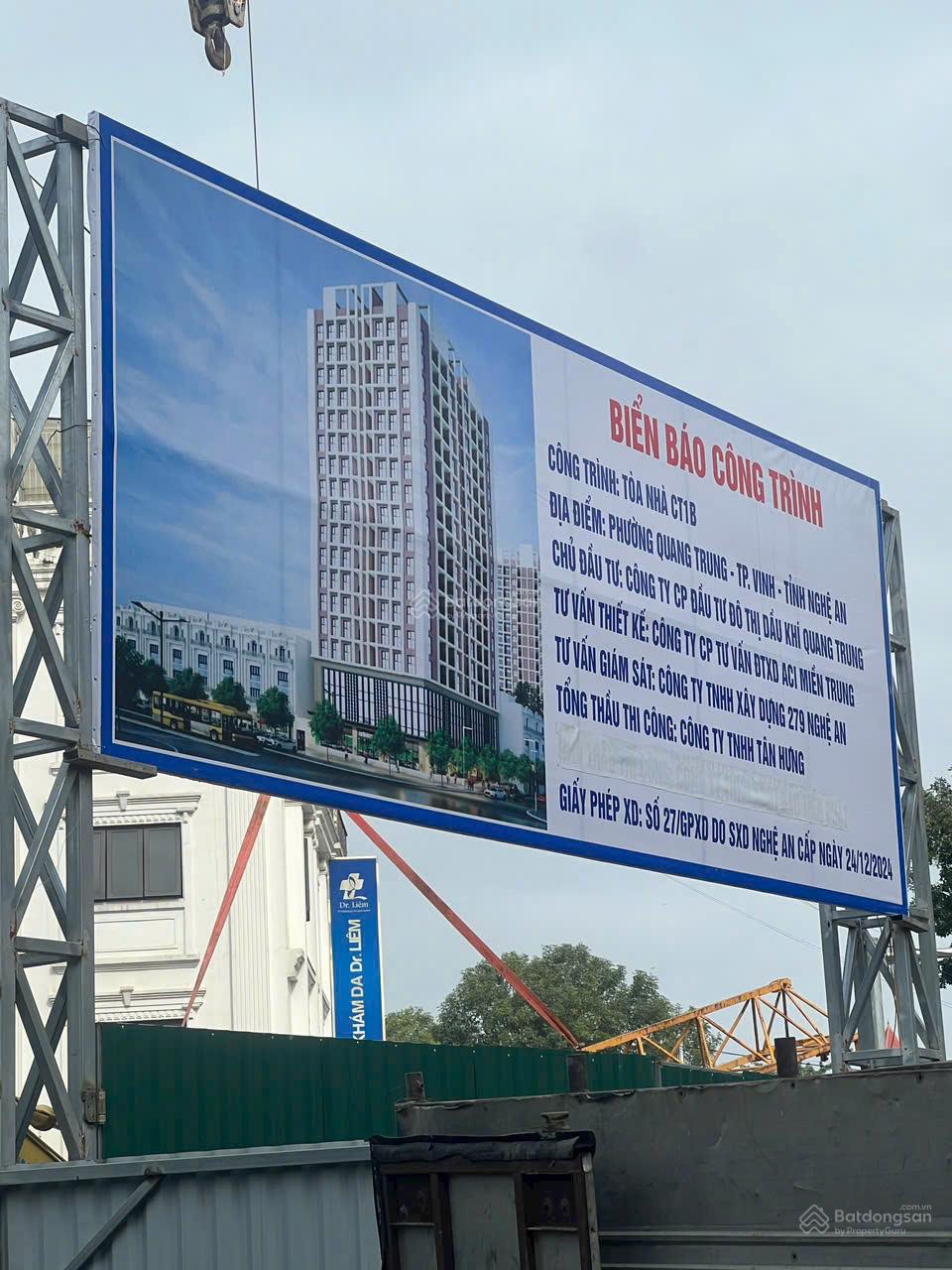 CĂN GÓC SIÊU ĐẸP CHUNG CƯ DẦU KHÍ CT1B QUANG TRUNG, TP. VINH GIÁ TỐT BẤT NGỜ