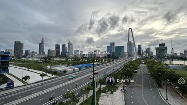 The Galleria: Bán căn 3PN vị trí góc, nội thất cơ bản, view trực diện Quận 1, Cầu Ba Son 30 tỷ