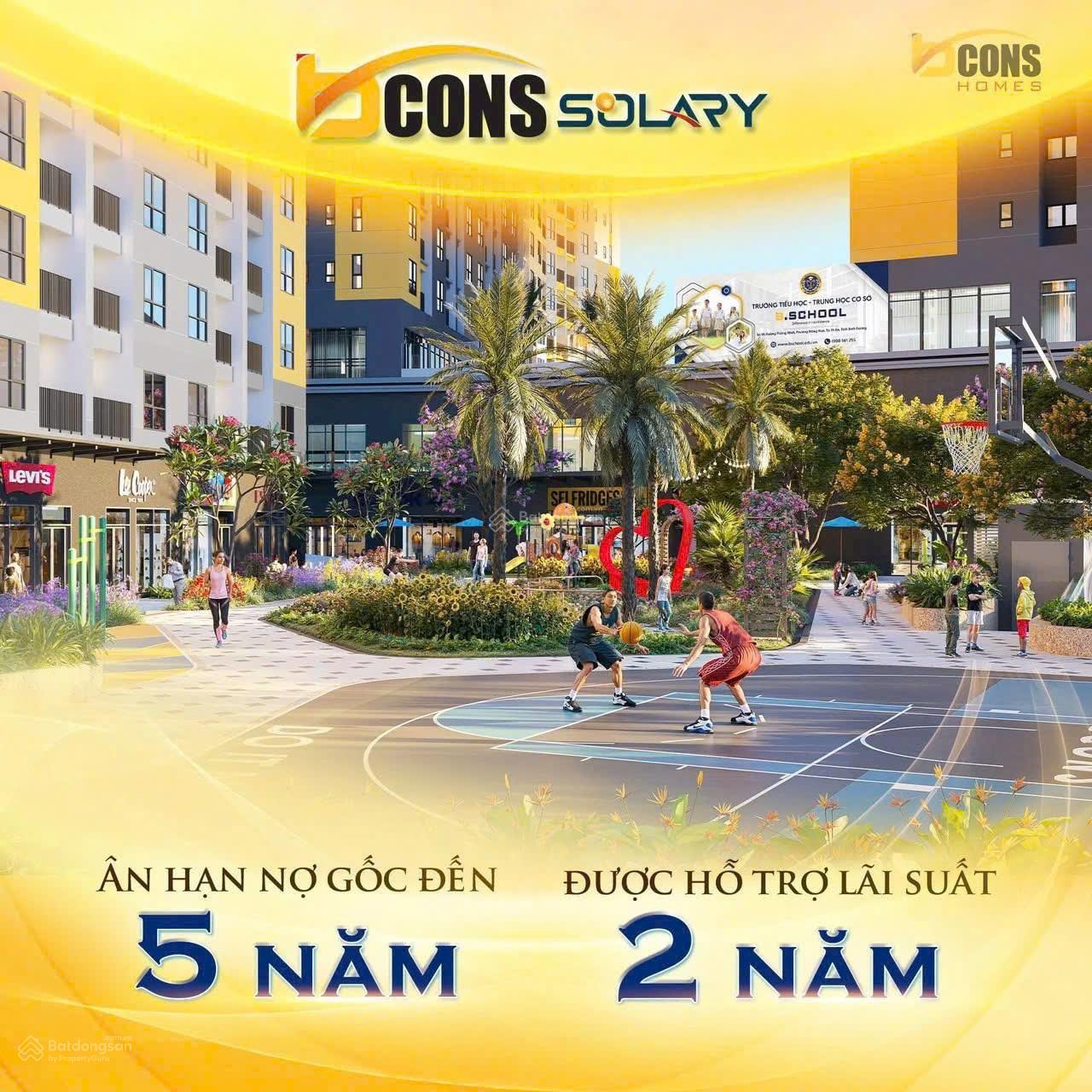 Rổ Hàng Bcons Solary chỉ từ 1,5 tỷ đồng/2PN - ưu đãi 300 căn đầu tiên