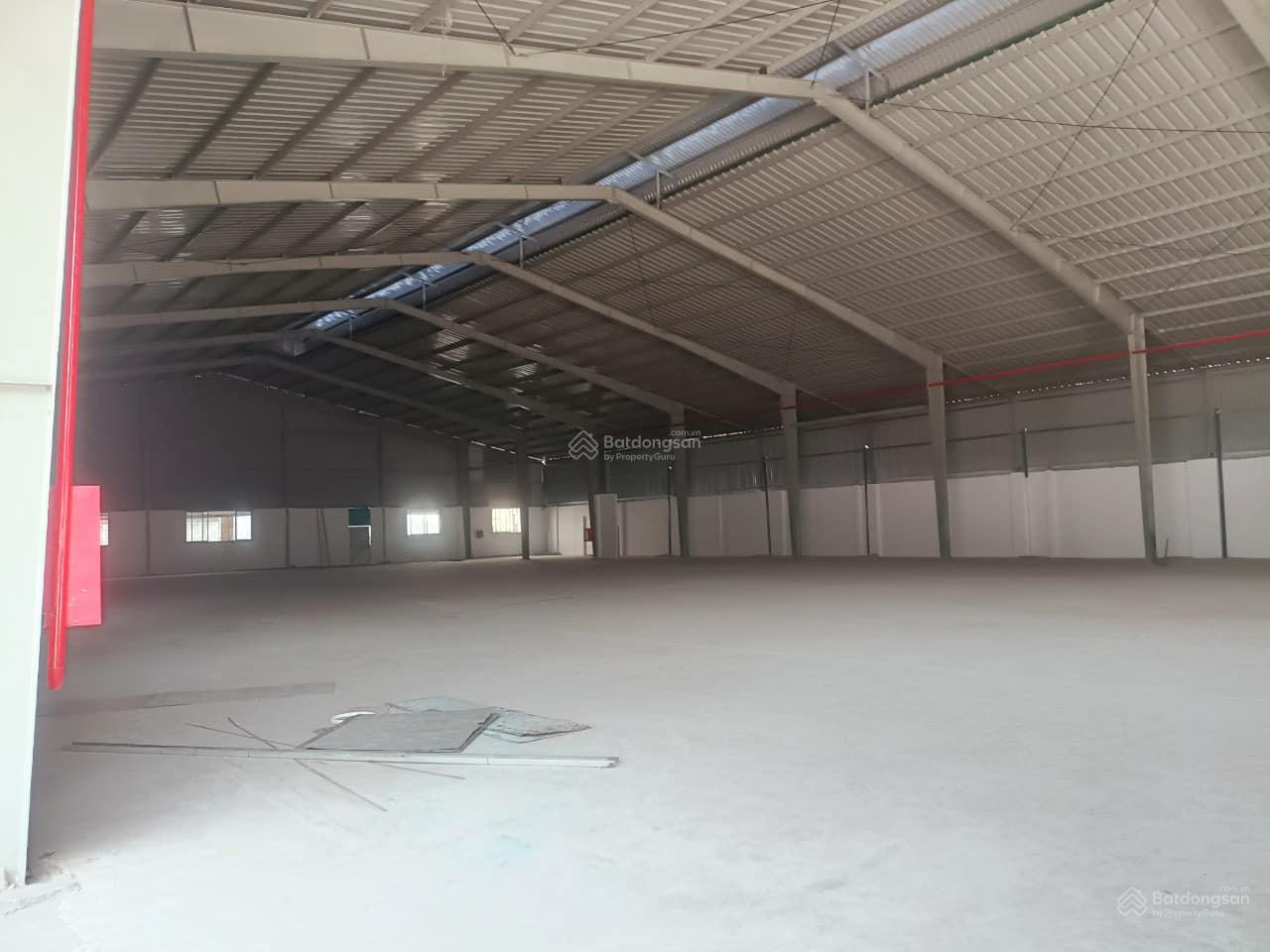 Cho thuê kho xưởng 1000m2 - 2100m2 ở Tân Tạo, Bình Tân. Có PCCC, đường Container. Giá 90k/m2