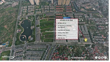 Bán Biệt Thự G3-12 An Quý Villas hướng Đông Nam, Cạnh Góc , View Vườn hoa giá rẻ nhất dự án !