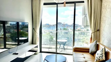 Bán CC D'Lusso, Nguyễn Thị Định, An Phú, Quận 2, 2PN 2WC, 68,5m2 giá 5.9 tỷ (thương lượng). SHR