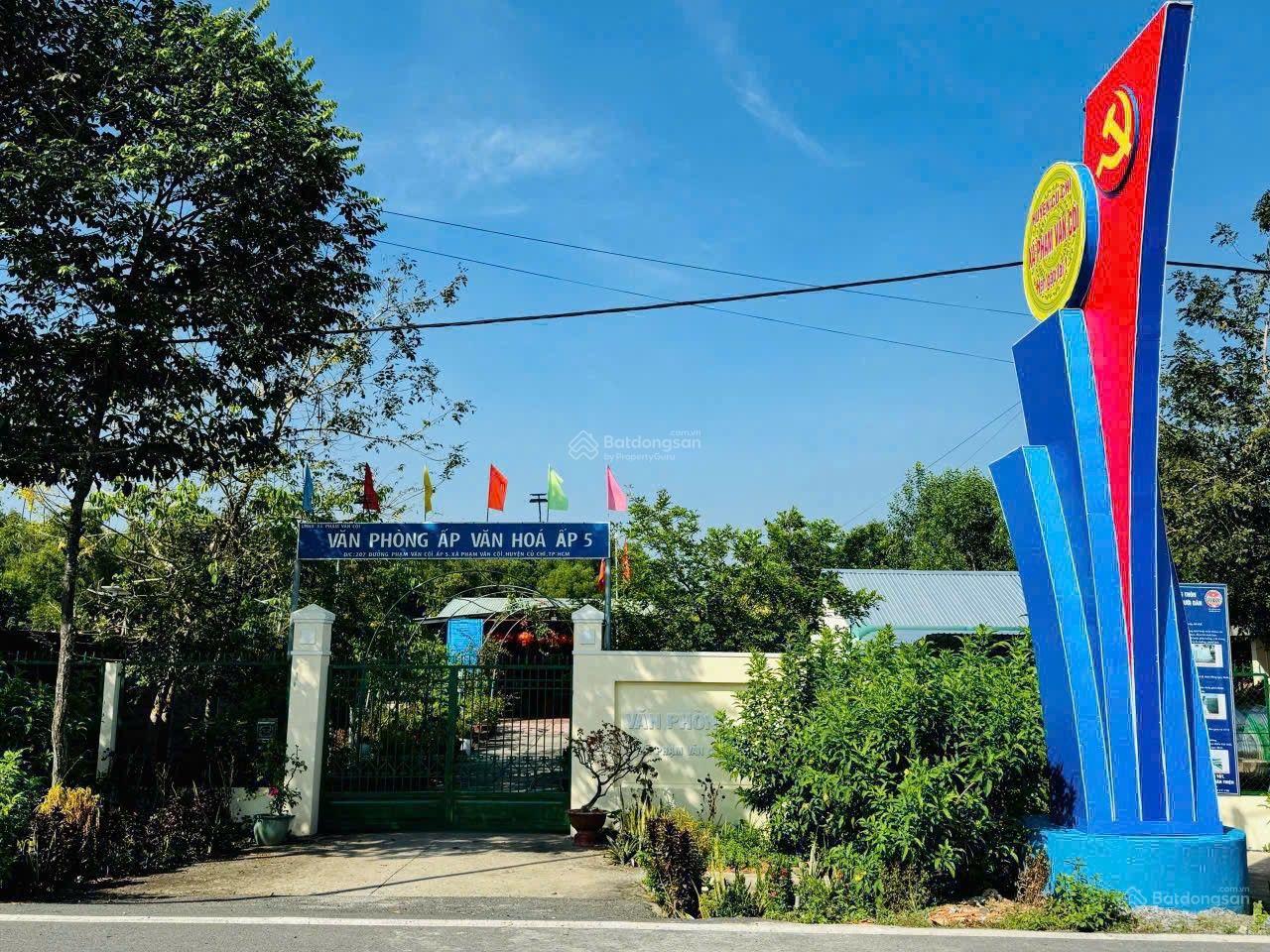 Bán đất mặt tiền 498, xã Phạm Văn Cội, Củ Chi, 6x55m (329m2), giá tốt nhất Củ Chi