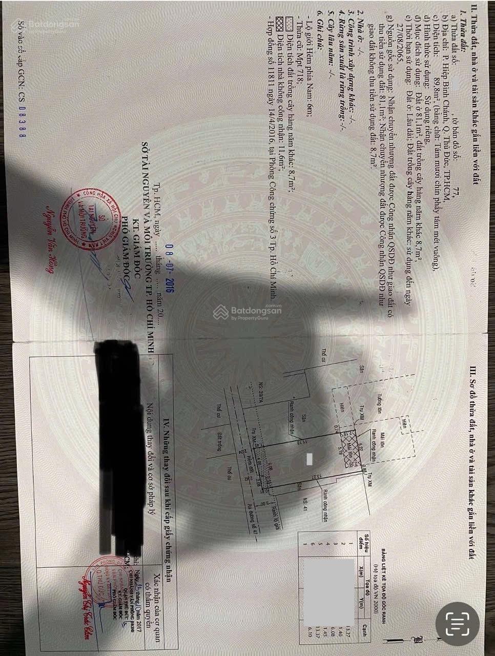 Cần bán nhà cấp 4, 3PN, 78,2m2, giá 4.8 tỷ. Hẻm xe hơi sát mặt tiền Lã Xuân Oai + ngã 3 Lò Lu.