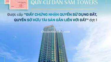 SỔ ĐỎ TRAO TAY CHỦ NHÂN KHI SỞ HỮU CĂN HỘ CAO CẤP SAM TOWER - CÒN DUY NHẤT 3 CĂN TRỰC DIỆN SÔNG