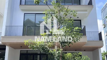 Cho thuê nguyên căn biệt thự dự án Mystery ngang 10m hầm 4 lầu có thang máy mới 99%