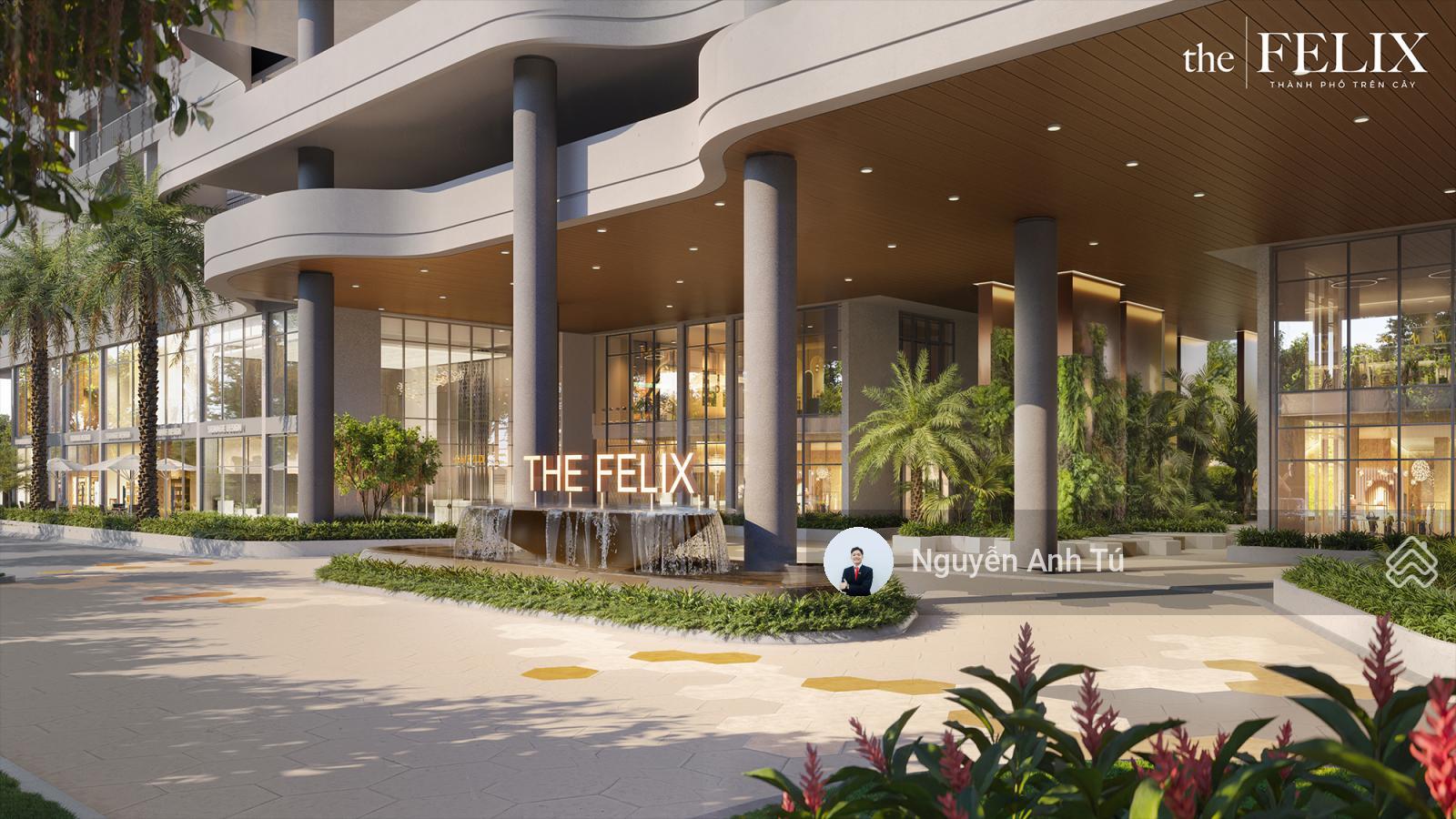 Bán căn hộ The Felix liền kề Aeon Mall Bình Dương, DT 45m2 01PN 01WC full NT, giá từ 1,53 tỷ/căn Bán căn hộ The Felix liền kề Aeon Mall Bình Dương, DT 45m2 01PN 01WC full NT, giá từ 1,53 tỷ/căn