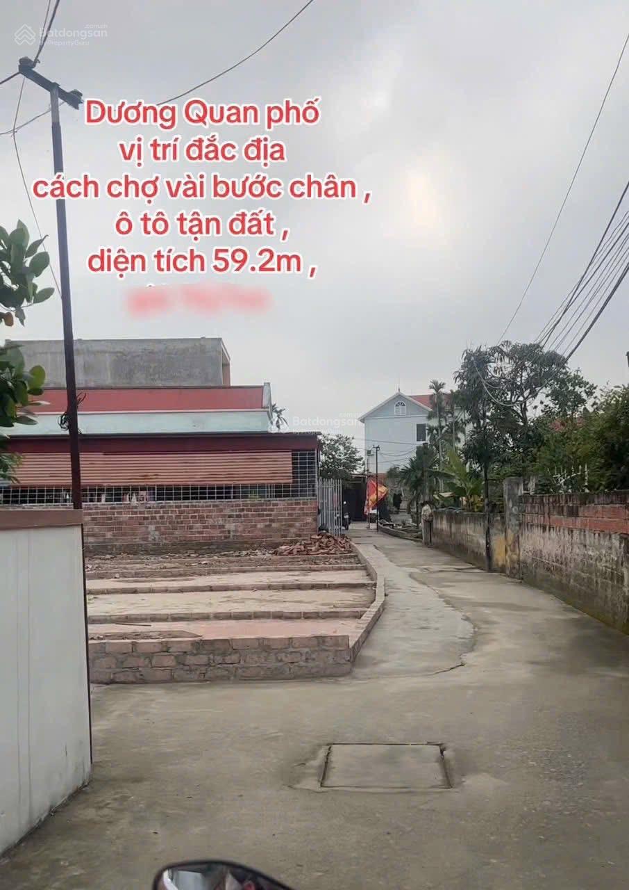 Bán lô đất 59m2 gần chợ Dương Quan, thành phố Thuỷ Nguyên giá hợp lí LH 0944 795 ***