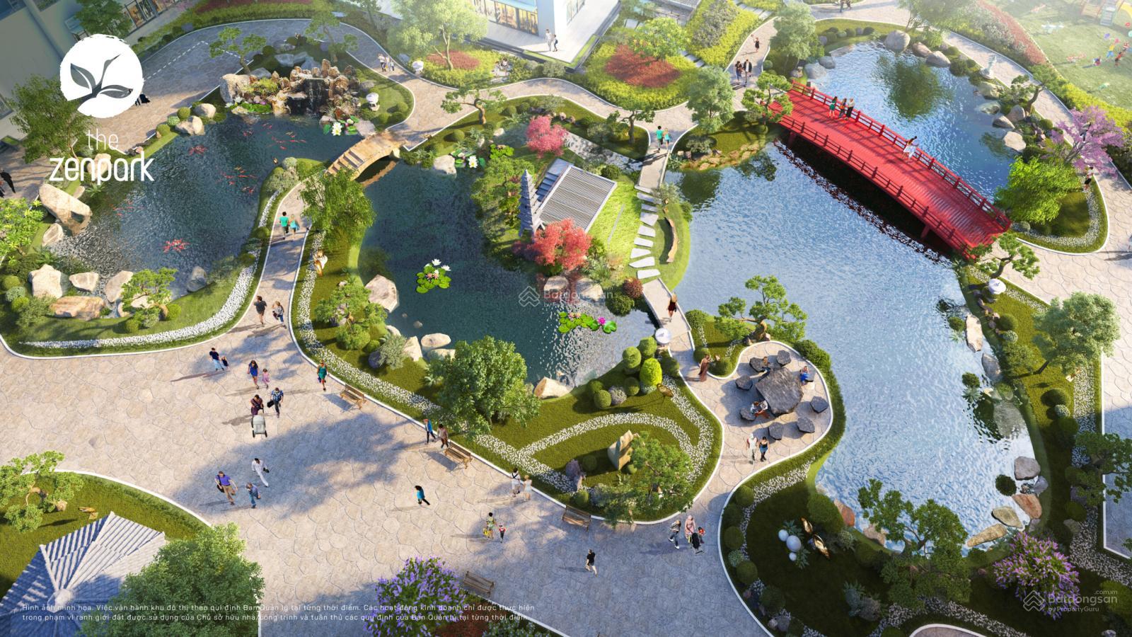 Chính chủ bán chung cư 1N+1 toà The ZenPark. DT 50m2. Full nội thất có sổ. Giá 3.3tỷ. LH 0978 555 ***