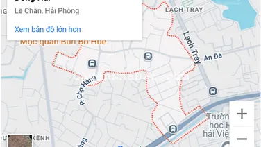 Bán lô đất 100m2 ngang 5m tuyến 3 dự án ICC Quán Mau, Lạch Tray, Lê Chân, hải Phòng giá 95tr/m2