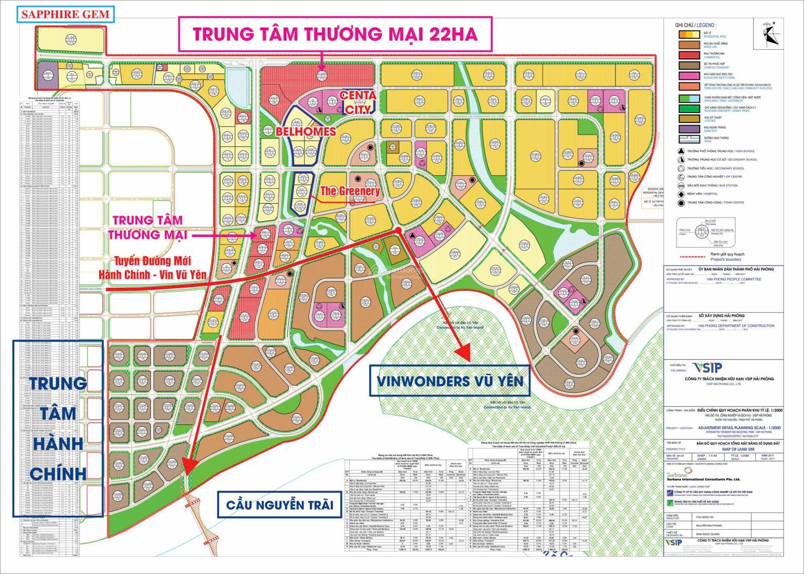 Bán căn liền kề 92,4m2 KĐT The Greenery Hải Phòng Giá chỉ 5,6 tỷ - Cửa ngõ Vinwonder Vũ Yên