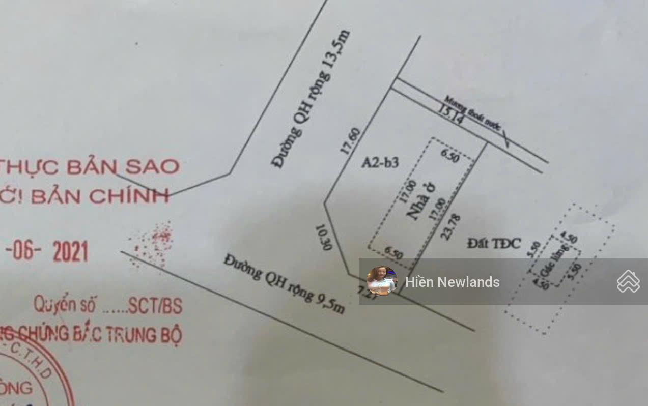 Bán đất 2 mặt tiền biển An Bàng Hội An 338m ngang 15m đối diện công viên Đường Khúc Thừa Dụ 18,5 tỷ