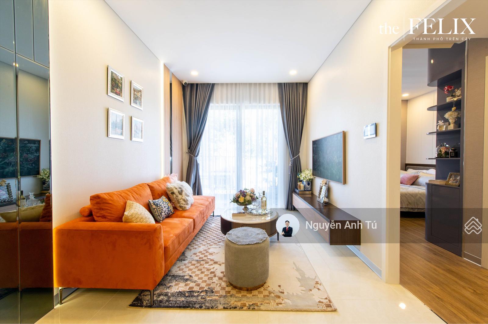 Bán căn hộ The Felix DT 62m2 02PN 02WC sở hữu từ 460 triệu (20%) nhận nhà full NT Bán căn hộ The Felix DT 62m2 02PN 02WC sở hữu từ 460 triệu (20%) nhận nhà full NT