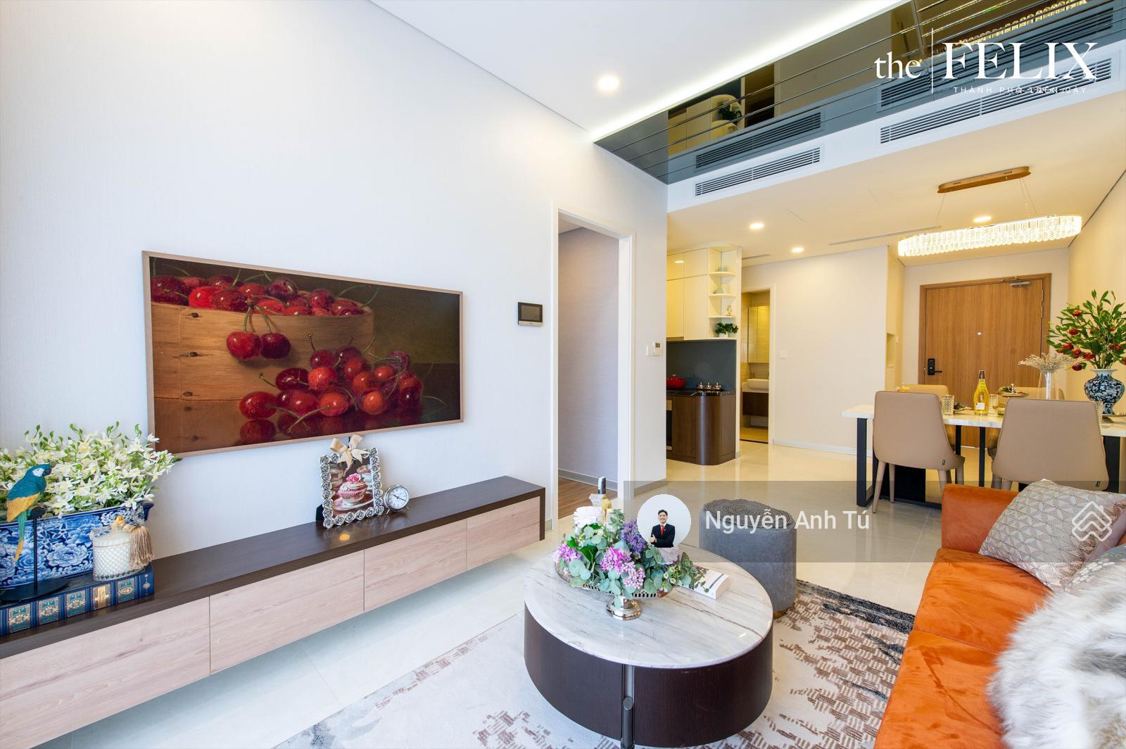 Bán căn hộ The Felix DT 62m2 02PN 02WC sở hữu từ 460 triệu (20%) nhận nhà full NT Bán căn hộ The Felix DT 62m2 02PN 02WC sở hữu từ 460 triệu (20%) nhận nhà full NT