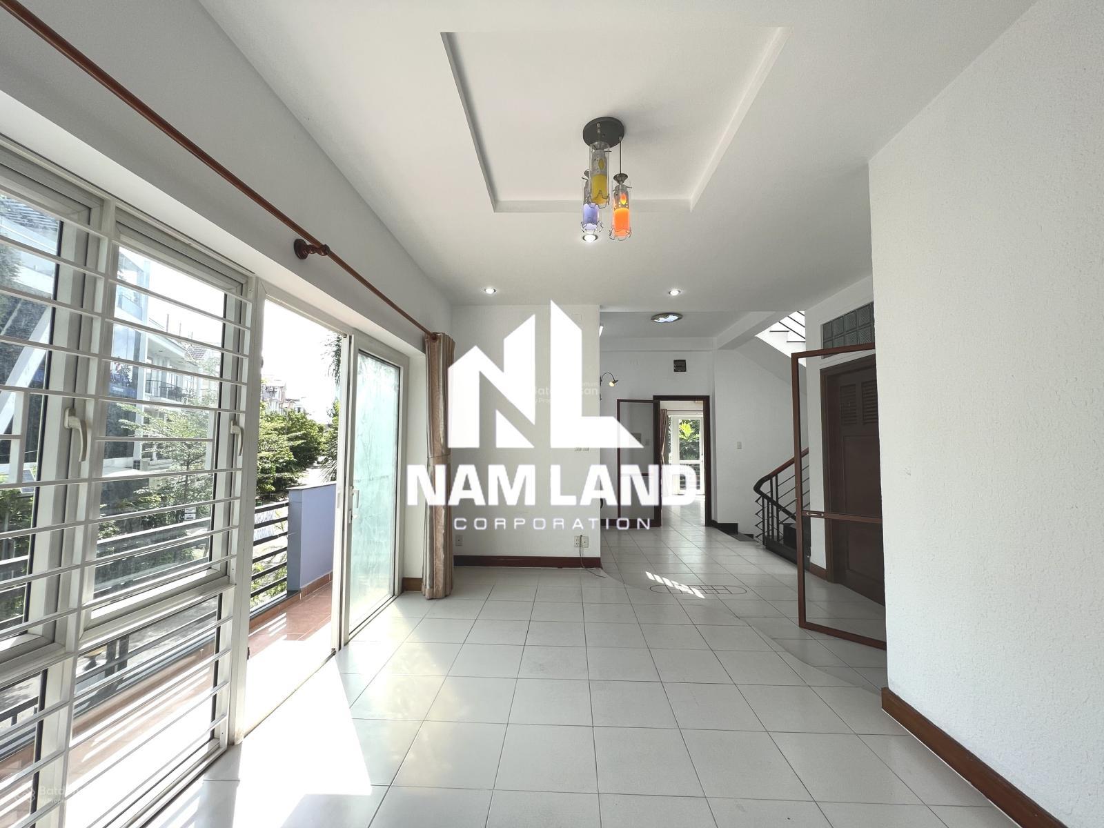 Cho thuê nhà 2 mặt tiền đường Thân Văn Nhiếp sân vườn 3 gara 3 lầu 4 phòng làm văn phòng công ty, ở