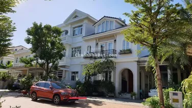 Bán biệt thự Mỹ Văn 2 - MT đường số 19m, nhà đẹp đối diện chung cư tương lai, giá tốt chỉ 99 tỷ
