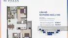 Bán căn hộ 2PN 62m2 dự án The Felix trung tâm TP Thuận An full nội thất 2,3 tỷ/căn