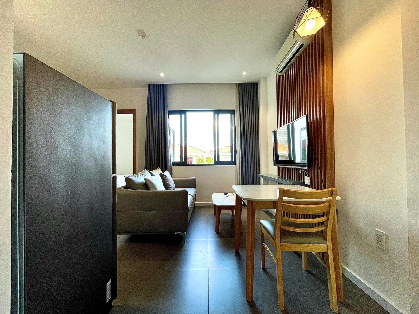 Cho thuê căn hộ 1PN ban công full nội thất cao cấp ở Quốc Hương gần cầu Sài Gòn Trần Não - ít phí Cho thuê căn hộ 1PN ban công full nội thất cao cấp ở Quốc Hương gần cầu Sài Gòn Trần Não - ít phí