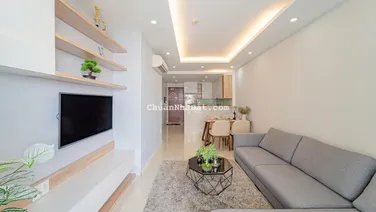 Cho thuê Gold View Q4 2pn 1wc 70m2 - Nội thất đủ ban công - giá giảm mạnh 15 tr / tháng - 5p đi Q1