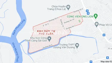 Chỉ 46 triệu/m2 - DT: 10m x 22m. Lô góc 2 mặt tiền giá tốt KDC Vạn Hưng Phú Nhà Bè. LH 0906 459 ***
