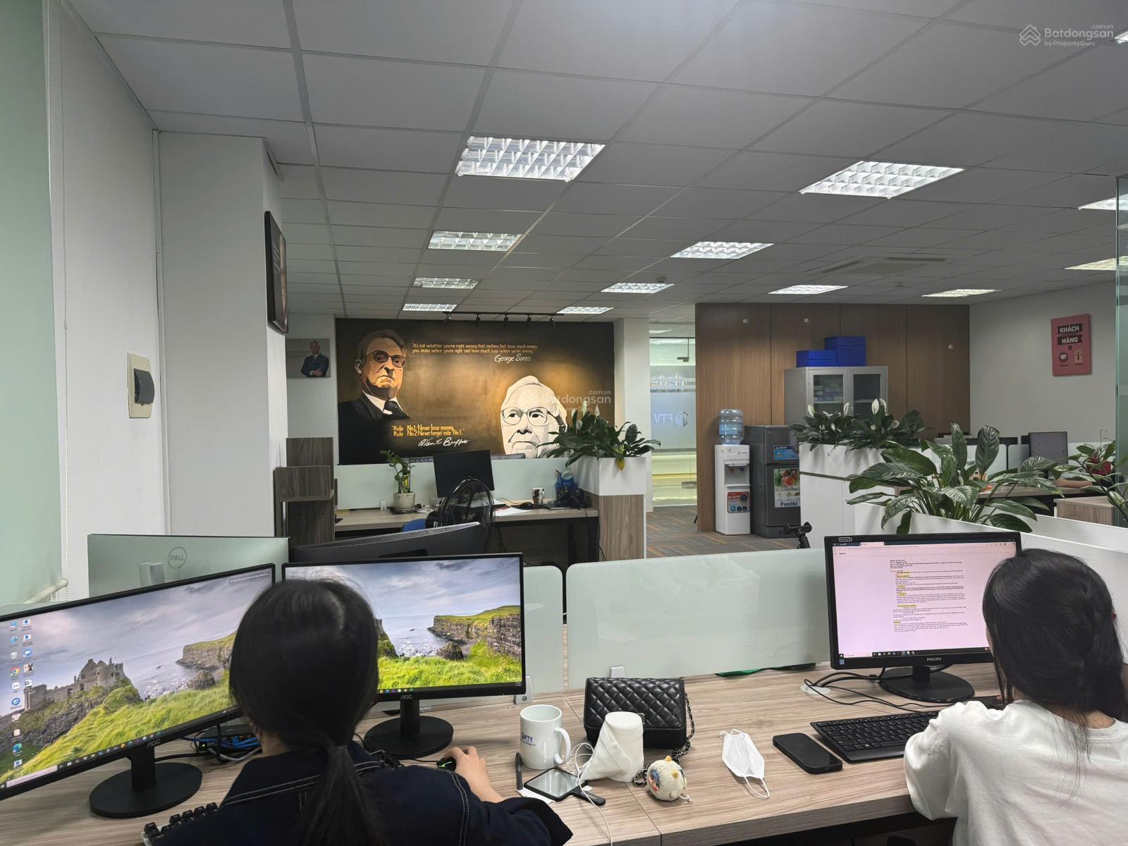 BQL: Cho thuê văn phòng TTC, Duy Tân, Cầu giấy. DT từ: 100m2 - 500m2 giá chỉ từ 250 nghìn/m2/th