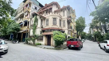 Bán BT KĐT Đại Kim, Hoàng Mai. DT 108m2 - MT 10m lô góc 3 thoáng 3 oto tránh, hướng Đông tứ mệnh