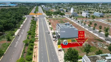 Đất mặt tiền khu công nghiệp - bán nhanh lô đất 130m2 full đất ở - tặng bản vẽ đã thiết kế 3 tầng