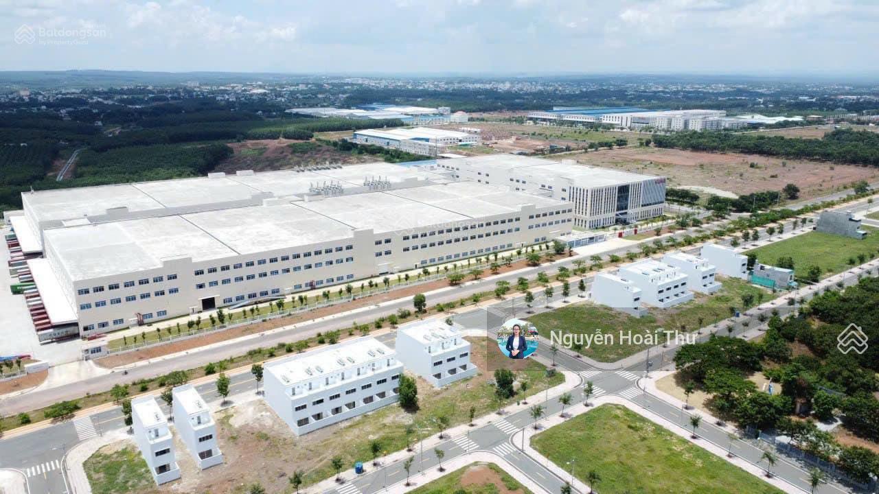 Đất mặt tiền khu công nghiệp - bán nhanh lô đất 130m2 full đất ở - tặng bản vẽ đã thiết kế 3 tầng
