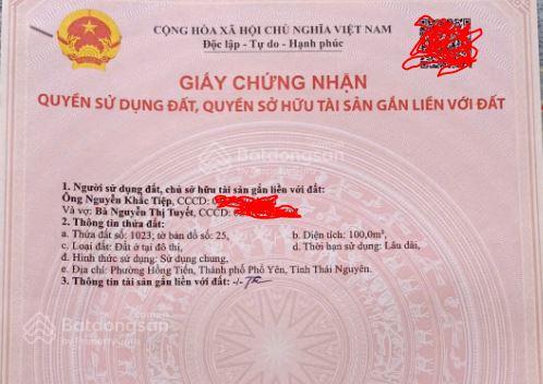 Mình cần bán đất nền dự án Phổ Yên Residence, 2,1 tỷ thương lượng, 100m2, tại Phổ Yên, Thái Nguyên