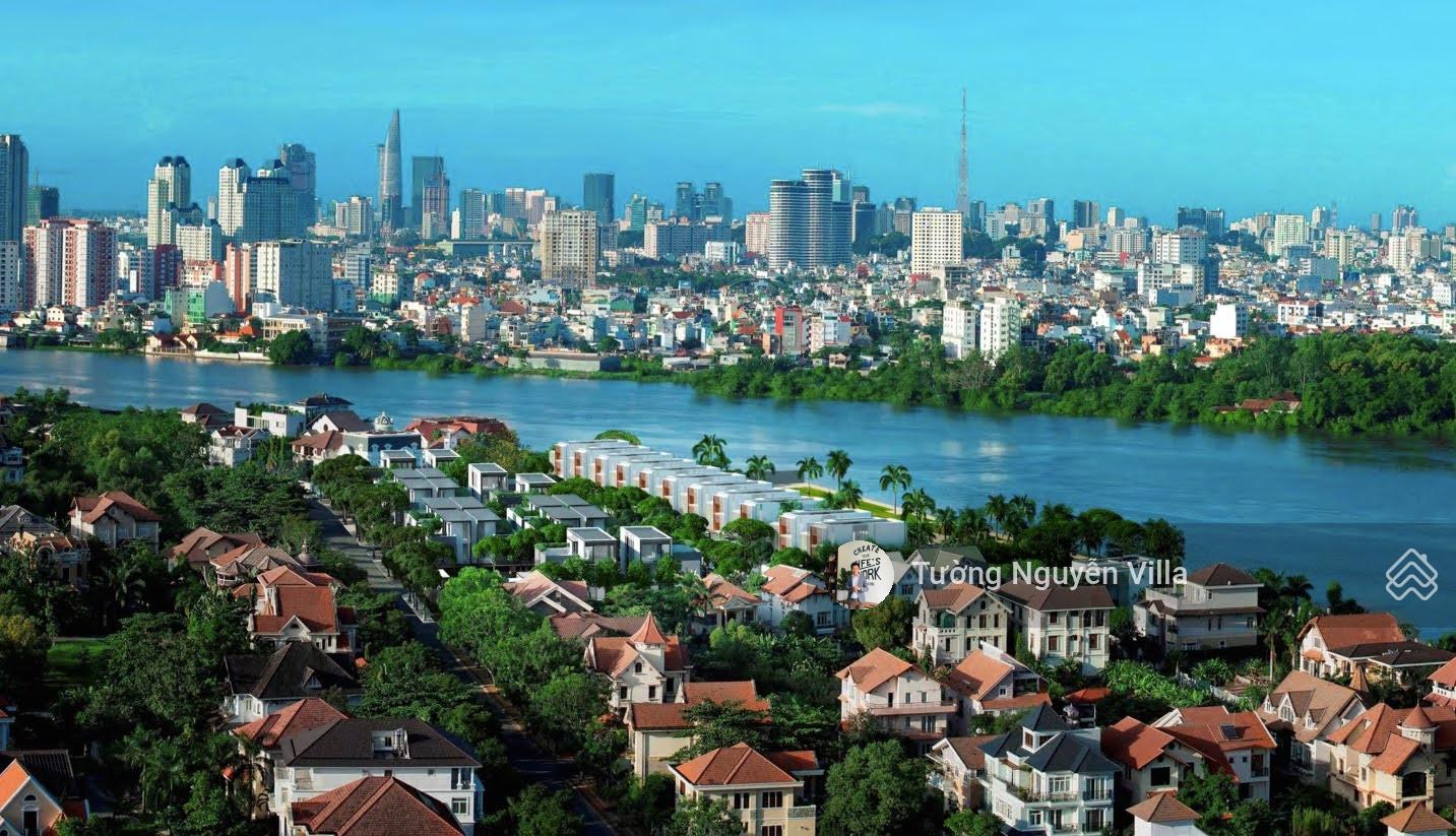 Bán biệt thự Lan Anh sát sông phường Thủ Thiêm, Quận 2 |372m2|15x25m| Tường Villa 0934 161 ***