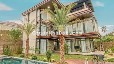 Siêu villa nghỉ dưỡng 1008m2 sẵn sổ đỏ Minh Trí - Sóc Sơn, đất 2 mặt tiền, để ở hoặc cho thuê