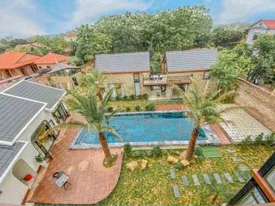 Siêu villa nghỉ dưỡng 1008m2 sẵn sổ đỏ Minh Trí - Sóc Sơn, đất 2 mặt tiền, để ở hoặc cho thuê